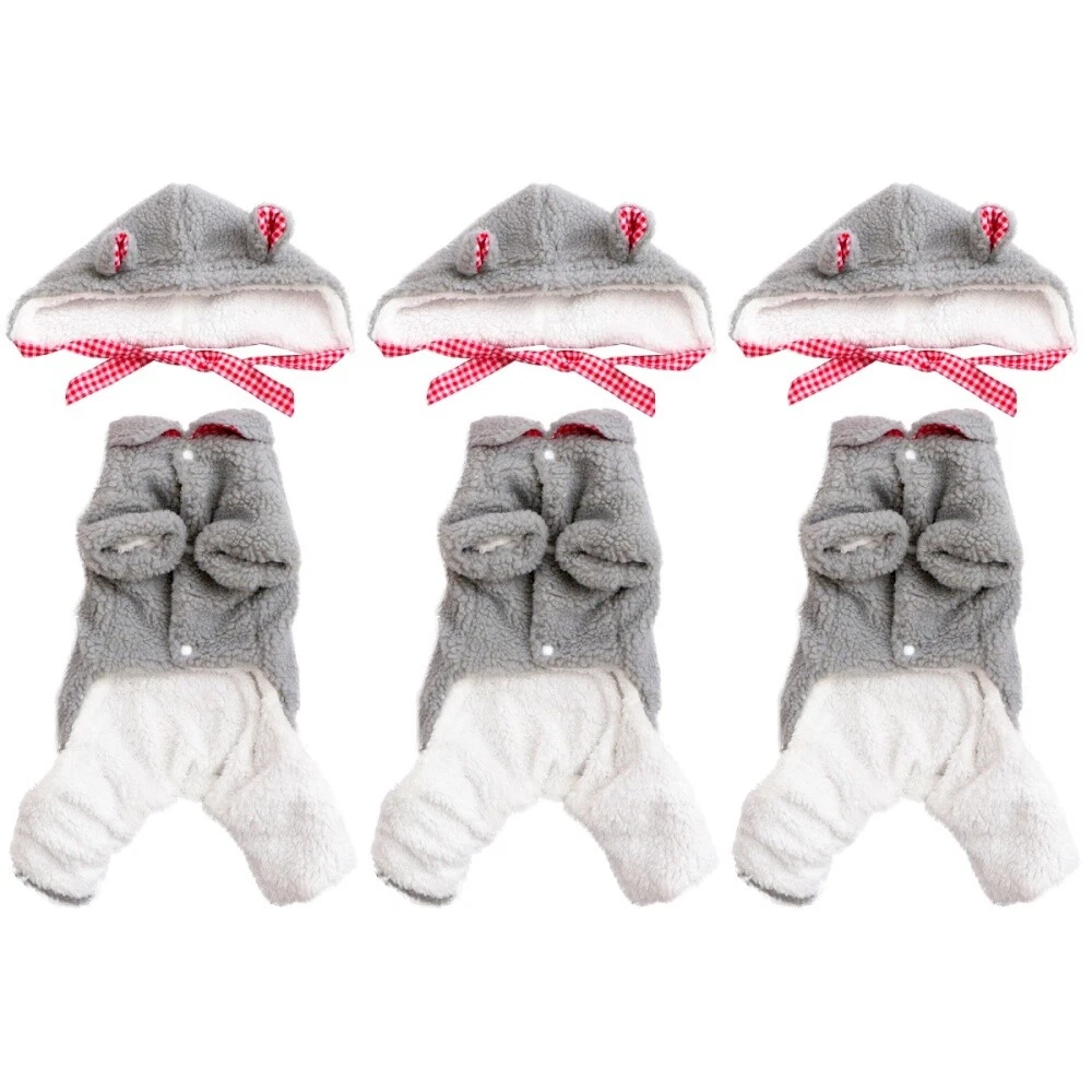 VETEMENTS Maglione cane vestito cane felpa con cappuccio Natale cane abbigliamento invernale