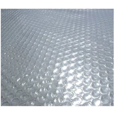 14-Mil Solar Blanket for 12x24 Ft Rectangular Pools - Energy-Saving Clear Cover