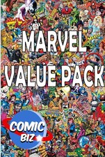 10 X MARVEL COMICS RANDOM SELECTION OF COMICS, NO DUPLICATES