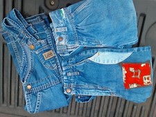 Lot of 3 Vintage Child's Jeans 3T "Lee" "Billy the Kid" "Rugged"
