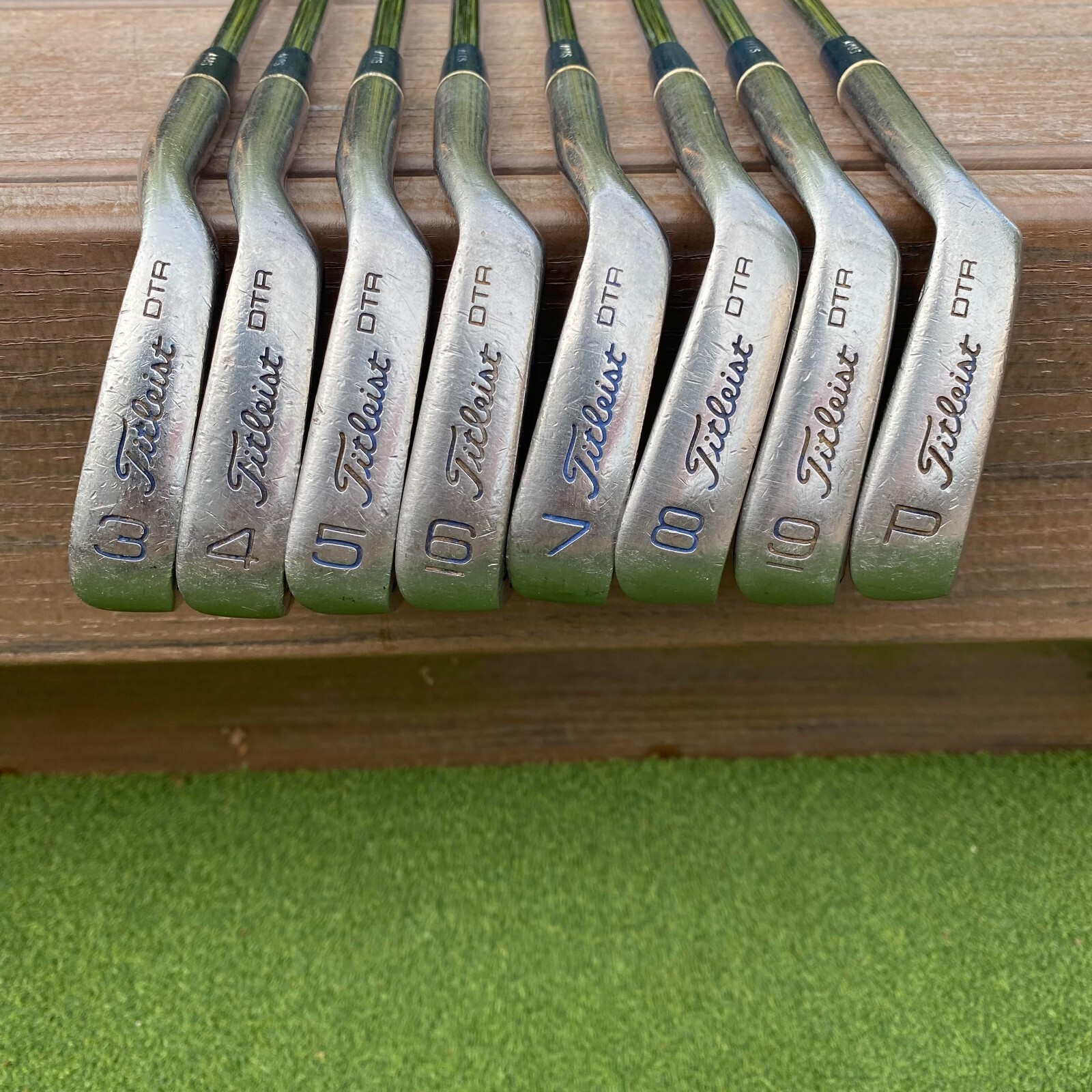 Titleist DTR Set of Irons 3P RightHanded True Temper Steel Shafts eBay