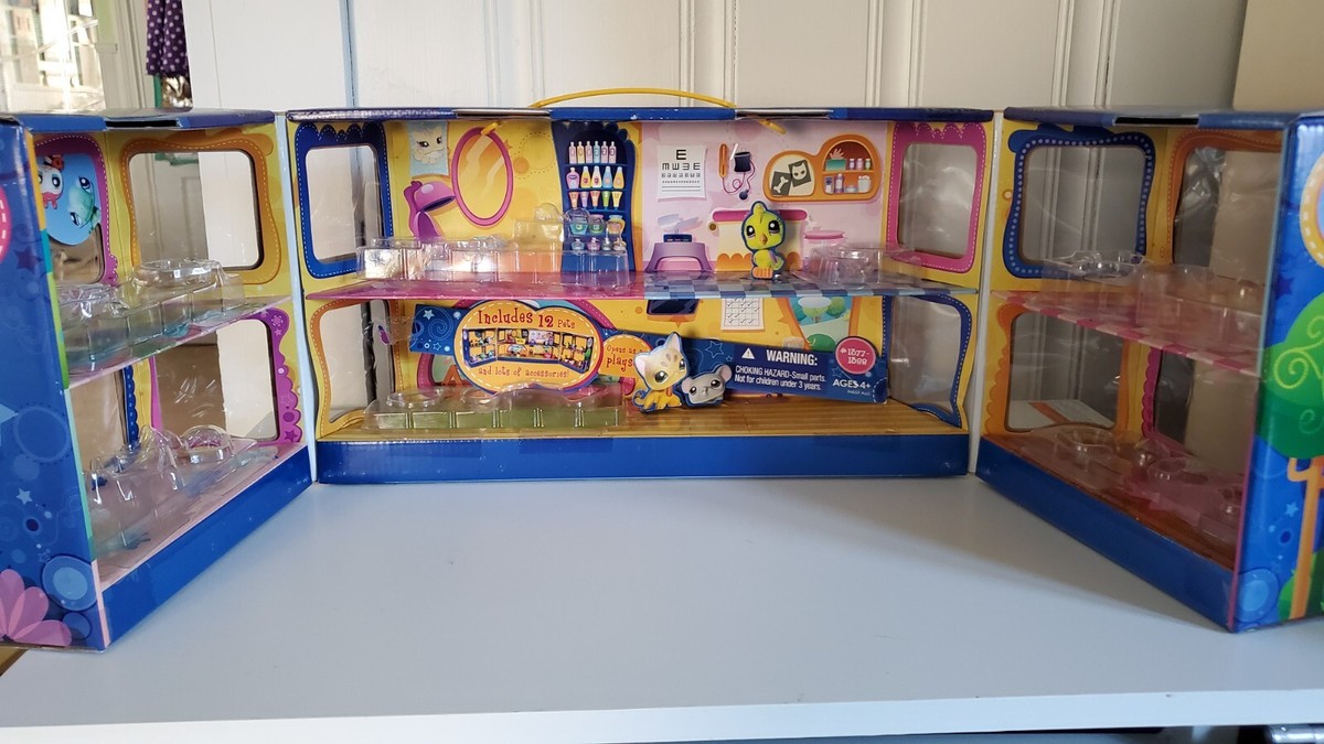 Lot De 12 Figurines Littlest Pet Shop (LPS) Authentiques Hasbro - Avec Accessoires - Occasion