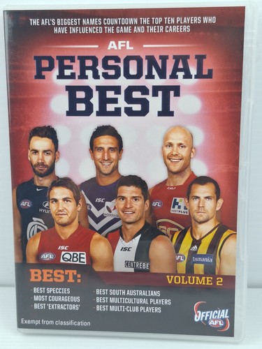 AFL - Personal Best 2012 : Vol 2 (DVD, 2013) Region 0 All Regions - OZ SELLER - 第 1/2 張圖片