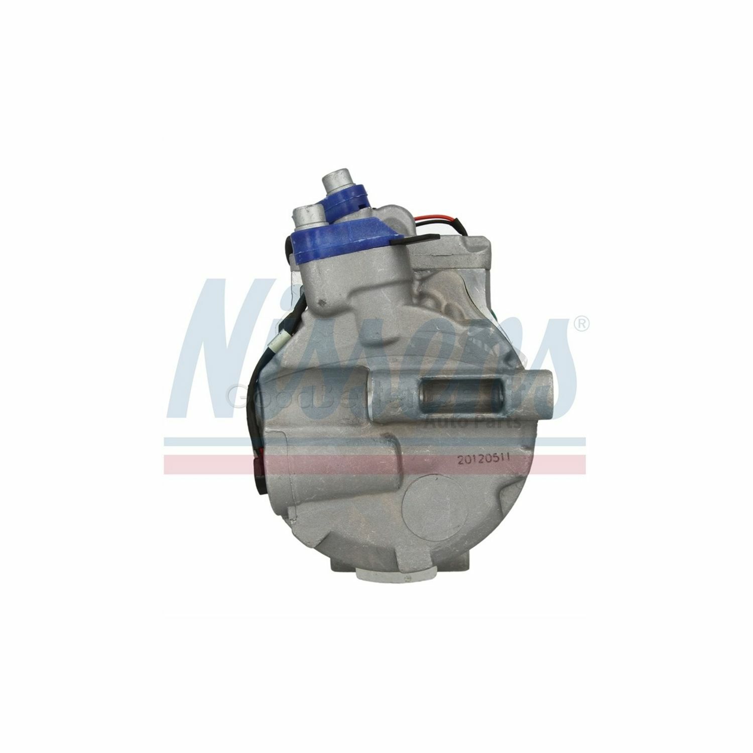 One New Nissens A/C Compressor 89236 4E0260805 for Audi Lamborghini