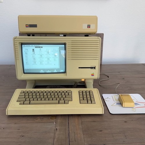 Rare Vintage Apple Lisa 2/5 Computer Fully Functional Working Complete System