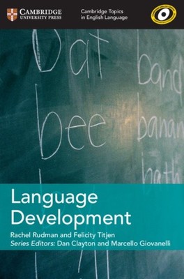 LANGUAGE DEVELOPMENT by Rachel Rudman Paperback Self Help Business