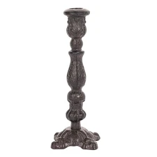 Sungmor Vintage Cast Iron Taper Candlestick Home Decorative Rustic Candle Holder