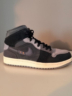 Size 7 - Air Jordan 1 SE Craft Mid Inside Out - Black