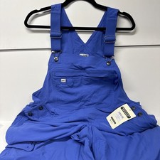 DULUTH TRADING Heirloom Gardening Short Overalls Women's Size Large