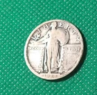 1918 ( D)  Standing Liberty Quarter- Circulated -See Picts # 1177