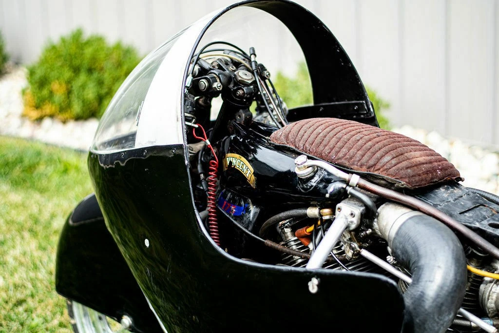 For Sale: '55 Vincent Black Shadow Racing Legend