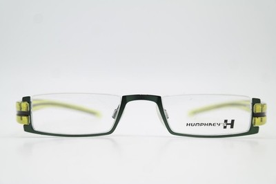 Brille HUMPHREY S 582042 Grün Silber Halbrand Brillengestell eyeglasses Neu