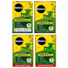 Miracle-Gro Evergreen Complete 4-in-1 Lawn Food Weed & Moss Control 80m2-400m2