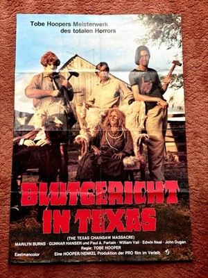 Blutgericht in Texas - The Texas Chainsaw Massacre EA, Kinoplakat Poster A1, TCM