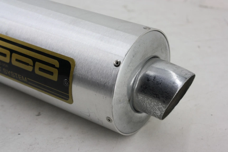 NOS SUDCO ALUMINUM COMPETITION MUFFLER  LEFT 4" ROUND 18" LENGTH 2" CORE/ID — 第 2/4 张图片