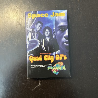 Space Jam Quad City DJs Get Up Dance Cassette Tape Single Michael Jordan Bugs 