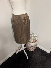 Tom Ford For YSL Brown Pencil Skirt Euc 38