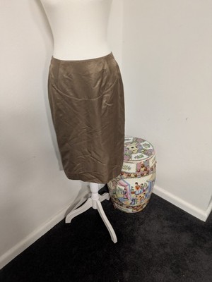Tom Ford For YSL Brown Pencil Skirt Euc 38