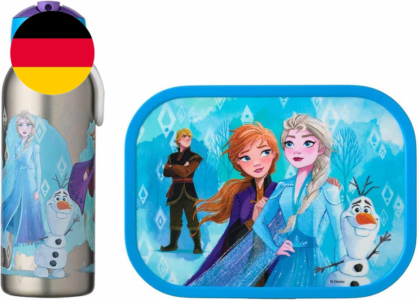 Mepal Thermo-Lunchset Flip-Up Campus | Isolierte Edelstahl Trinkflasche FüR Kind-image