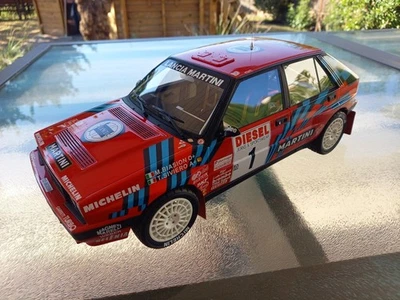 Lancia Delta 16V échelle 1/12 Top Marques Rallye SanRemo 1989 - Photo 1/4