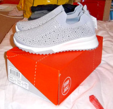 scarpe da ginnastica donna Urban Jacks cocktail grigio taglia UK 6. Nuovo con etichetta.