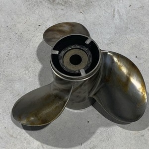 Hélice Marine Mercury Laser II - 14 X 19 - Acier Inoxydable - Réf 48-16543 19P