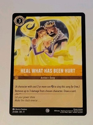 Disney Lorcana TCG - Fabled: Heal What Has Been Hurt (027/204) - Common - NM