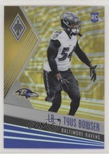 2017 Panini Phoenix Rookies Yellow 55/75 Tyus Bowser #167 n0c