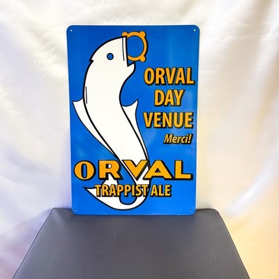 Orval Trappist Ale   Brewery Advertising Metal Sign   60 × 40 cm (23.6  × 15.7 )