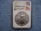 2020 SILVER AMERICAN EAGLE  NGC MS 70 US MINT LEAD SCULPTOR RET. DON EVERHART