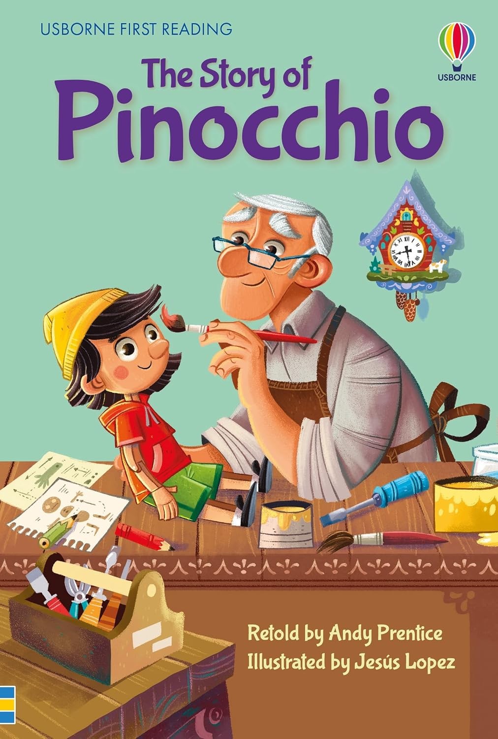 Pinocchio (First Reading Level 4) by Andy PrenticeJesus Lopez (HB 2021) - Image 3