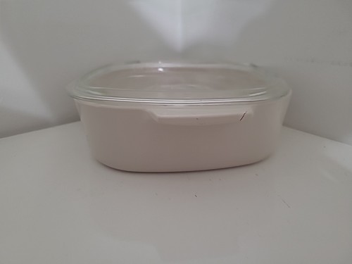 Vintage Corning Ware Forever Yours Casserole 2 Liter Pink Hearts A-2-B W/ Lid - Picture 2 of 5