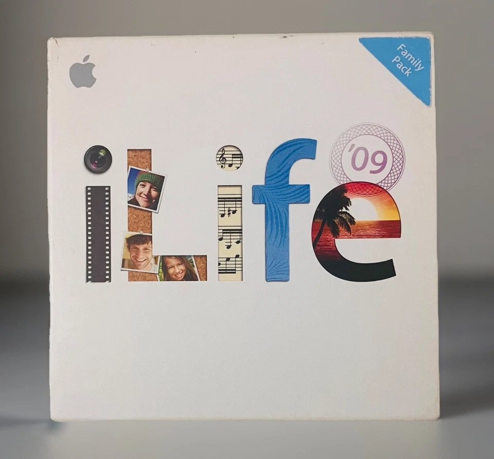 Apple iLife ’09 Family Pack MB967ZJA + iWork ’09 Trial Complete Set, Mint Discs - Image 3 of 4