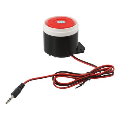 120dB Sirene Alarm mit Blinklicht für Home Security DC12V Kompatibilität