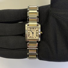 Cartier Tank 20mm White Dial Watch Ref# W51007Q4 2
