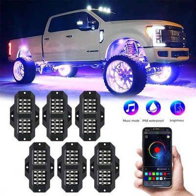Car Underbody Lighting Kit RGB LED Body Atmosphere Offroad Underbody Light