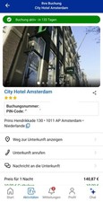 Übertragbare Hotelbuchung Amsterdam 07.07.26 inkl. Frühstück