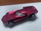 Vintage Hot Wheels Redline Turbofire Rose USA 1968 White Interior