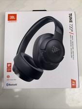 JBL Tune 720BT Over-Ear Wireless Bluetooth Pure Bass Sound Headphones Black 