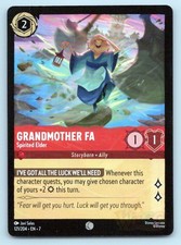 Lorcana Grandmother Fa - Spirited Elder Archazia's Island 7 C 121/204 NM