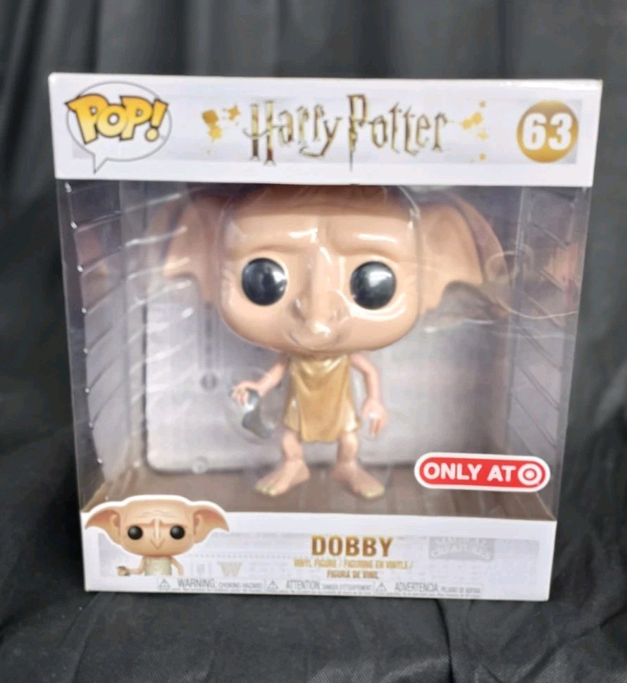 FUNKO POP!  10" DOBBY - TARGET EXCLUSIVE - HARRY POTTER  VINYL FIGURE #63