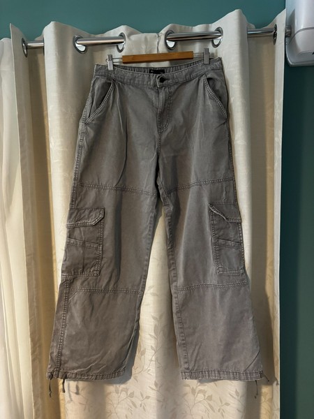 jay jays size 14 mila parachute pants grey