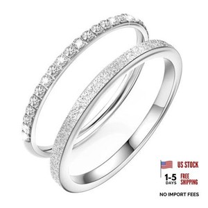 Authentic 2-Pack Gold Plated Stacking Rings for Oura Ring 5/Ring 4/Ring 4 8 Silver-1