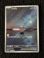 Pokémon TCG Cleffa 202/197 Illustrazione Fiamme Ossidiana Carta Rara NM