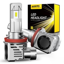 Super Bright H11 H8 LED Headlight Low Beam Bulbs Conversion Kit 6500K White M3