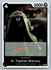 St. Topman Warcury (Alternate Art) Foil R Carrying On His Will OP13-089 NM