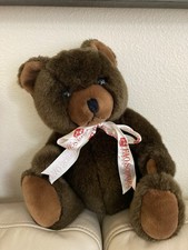 Vintage 1985 FULLY JOINTED 13" LITTLE CUDDLERS Teddy BEAR Toy Douglas Co, Inc
