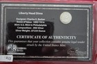 First Commerative Mint, Philadelphia Mint, 1910 Silver Liberty Head Dime,  — photo 3