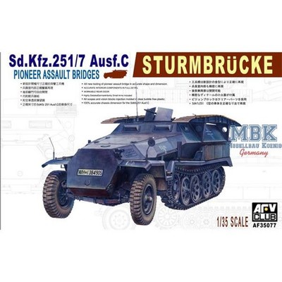 AFV Club AFV35077 Sd.Kfz. 251/ 7 Ausf. C ''Sturmbrücke''