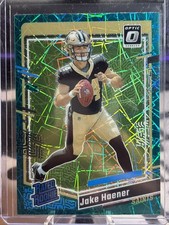 2023 Panini Donruss Optic - Rated Rookie Jake Haener #277 Green Velocity...